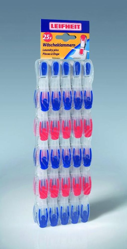 kolíčky 25ks, silik.plošky, odolné ve větru