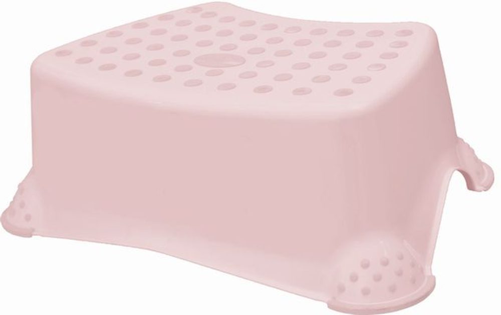 Levně taburetka 40x28,v.14cm, sever.růžová, nosn.100kg, plast