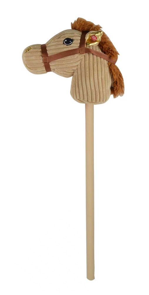Levně STEPPOS Hobby Horse se zvukem – béžový