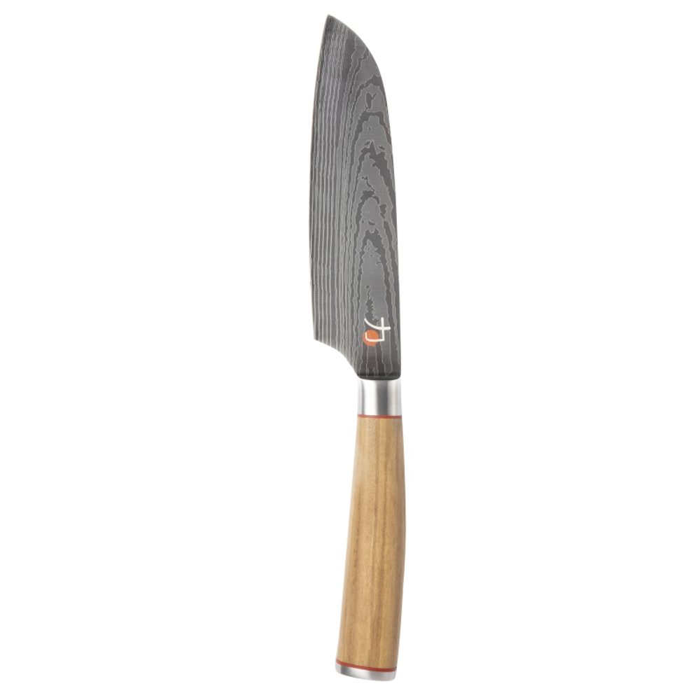 Levně MASTERPRO Nůž Santoku TETSU 12,5 cm nerez dřevo BGMP-4169