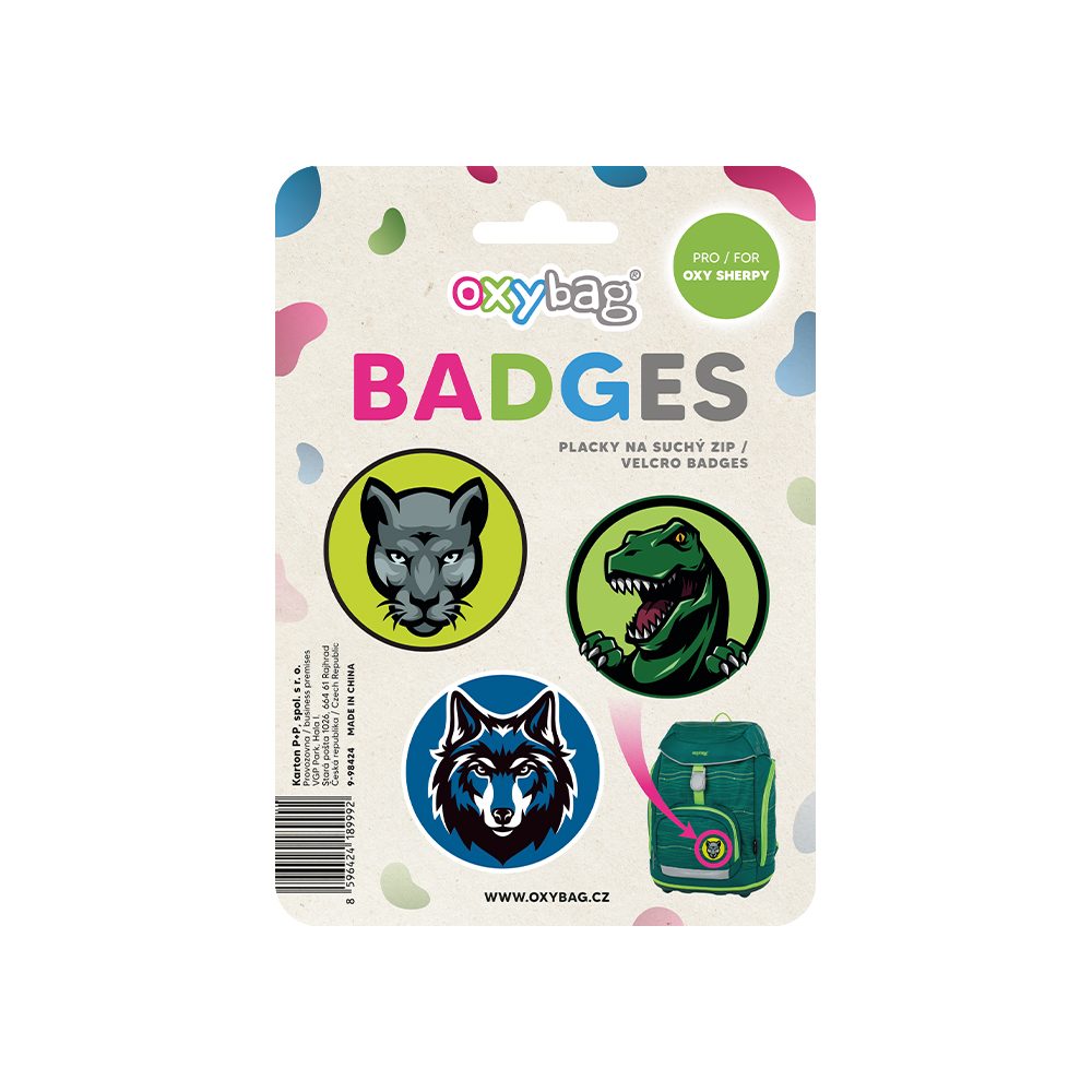 Levně Karton P+P Sada vyměnitelných placek OXY Sherpy Animal