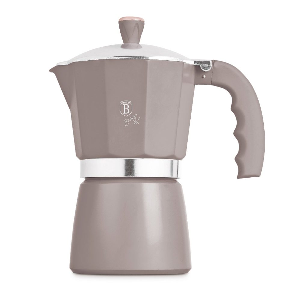 Levně BERLINGERHAUS Konvice na espresso 9 šálků Taupe Collection BH-8570