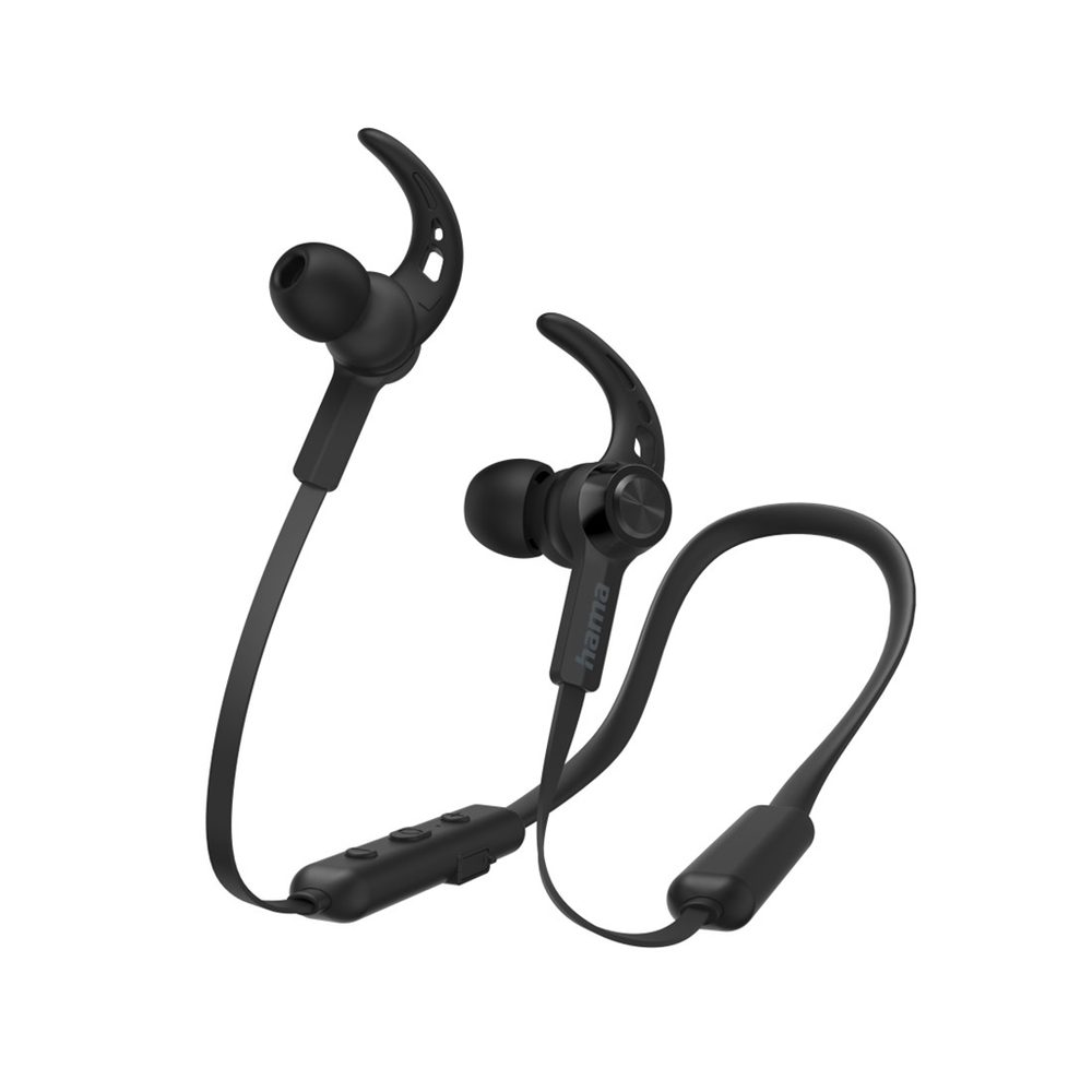 Levně Hama Bluetooth špuntová sluchátka Freedom Neck III, černá