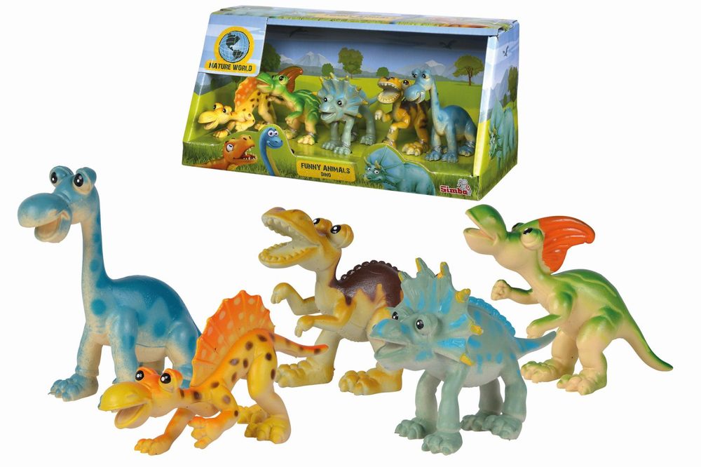 Levně Veselá zvířátka dinosauři