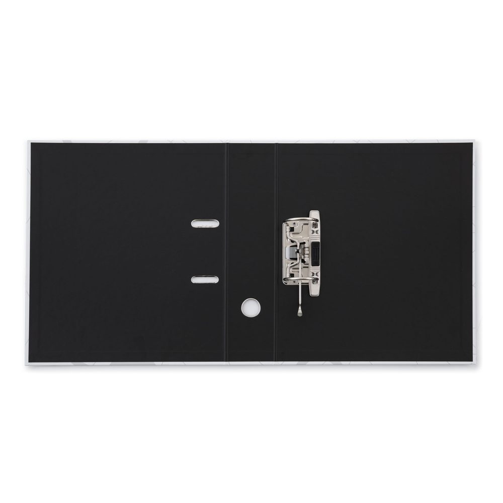 Levně Karton P+P Pořadač A4 lamino páka 7cm Black and White bílá 7-366
