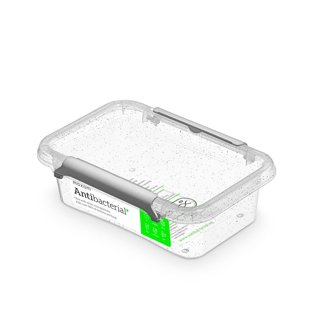 Levně antibakter.box 0,35 l 15x9,5x4,5cm,transp.plast