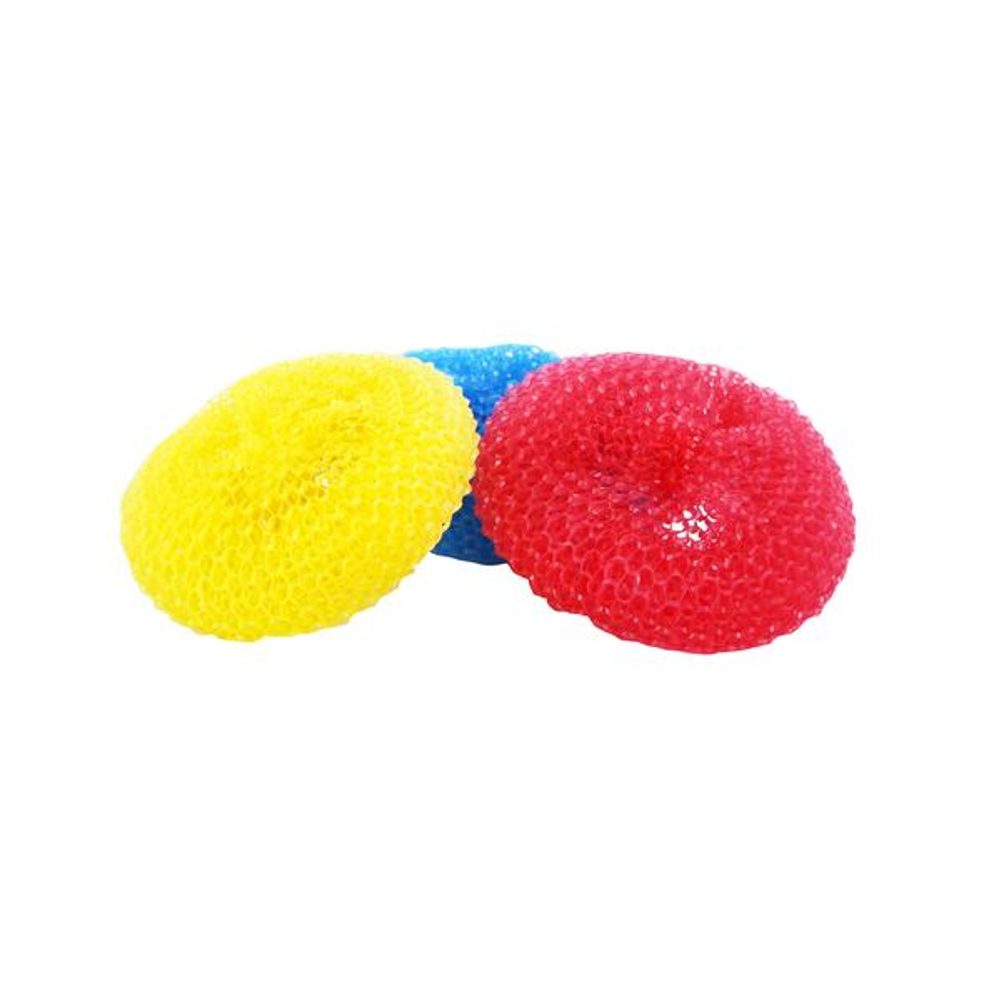 Levně TORO Drátěnka plastová 3 ks, 8.5 x2.5CM,17G