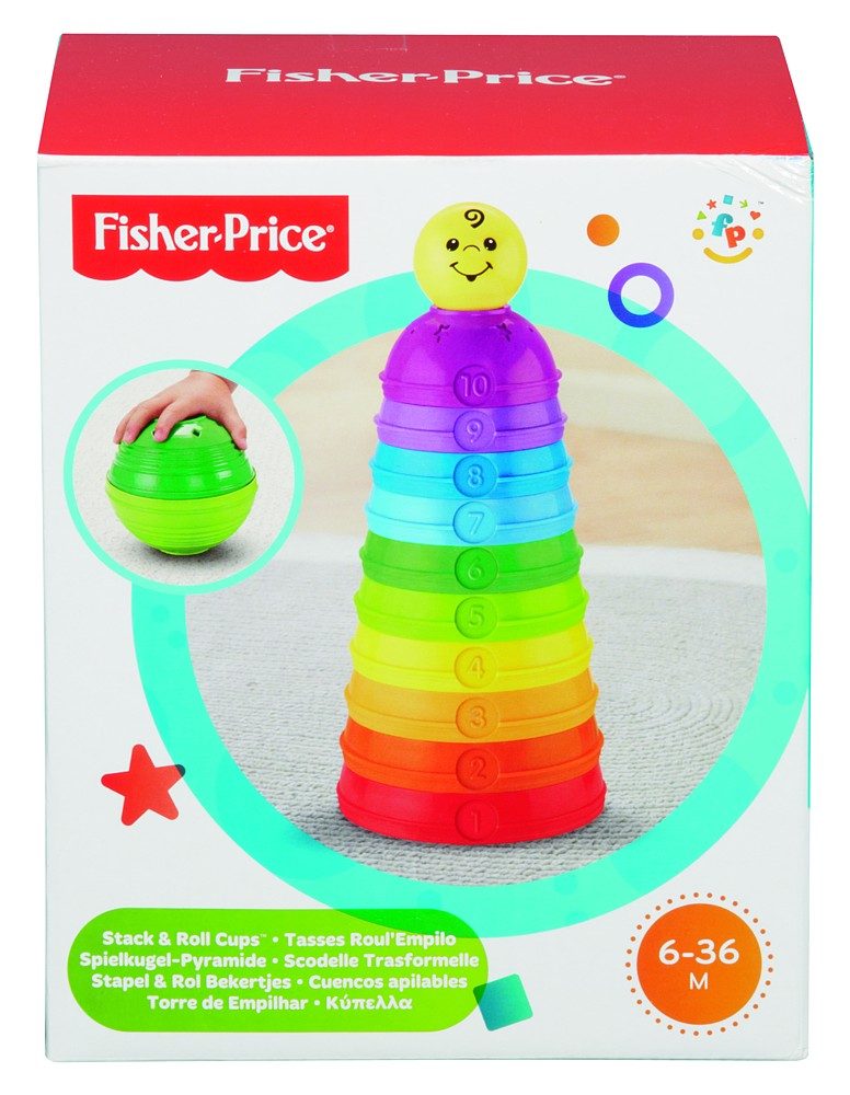 Levně Mattel FP AKTIVNÍ SKLÁDAČKA S ROLNIČKOU
