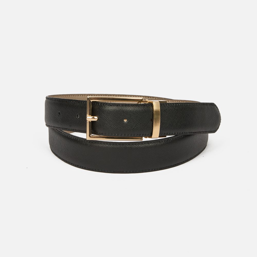 Černý dámský pásek Geox Belt - 80