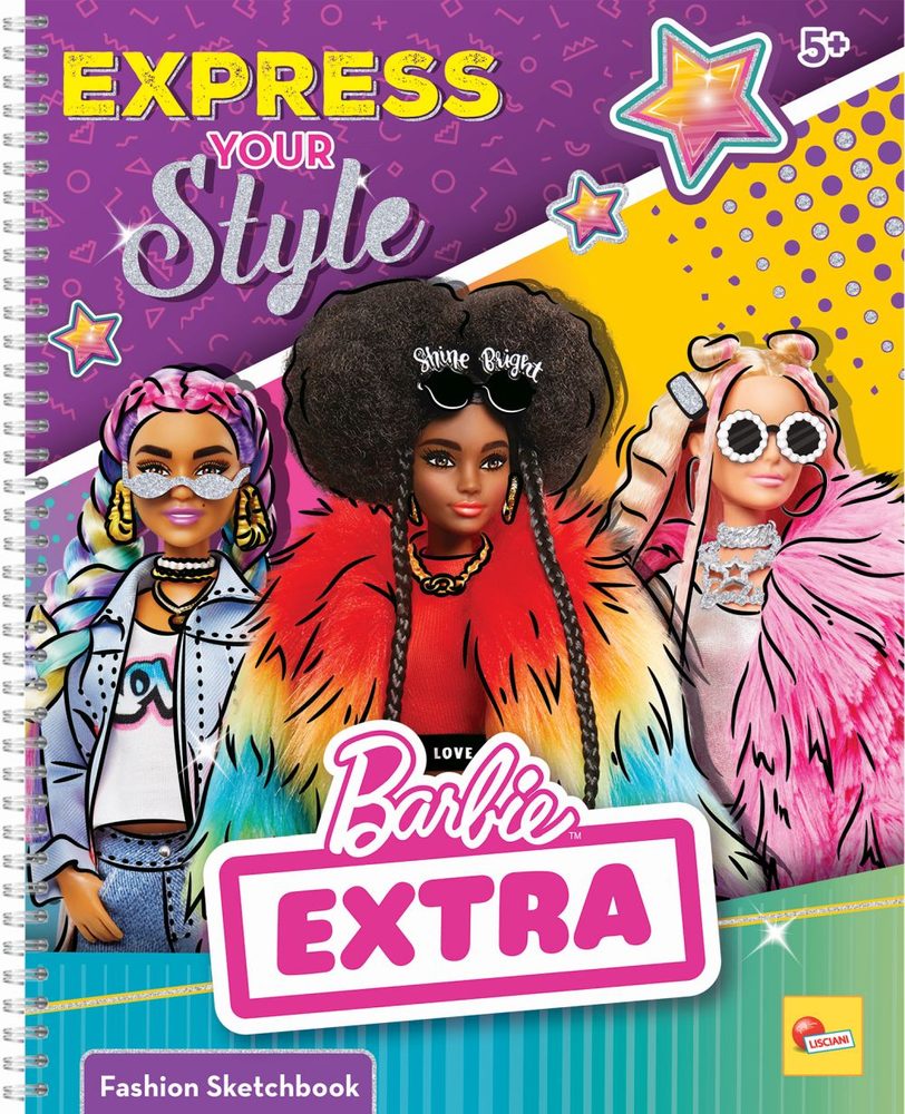 Levně BARBIE SKETCH BOOK VYJÁDŘI SVŮJ STYL