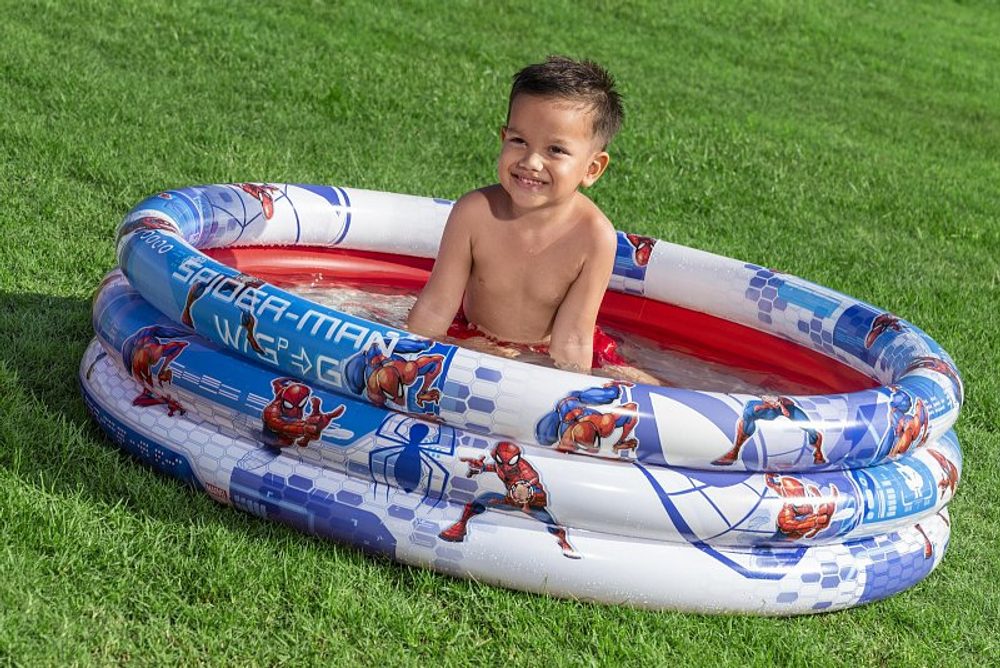 Levně Bestway Nafukovací bazének - Spiderman, průměr 1,22m, výška 30cm