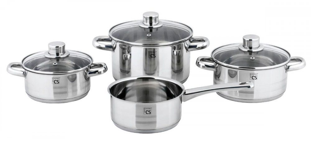 Levně CS SOLINGEN Sada nádobí nerez Belm 7 ks CS-054953