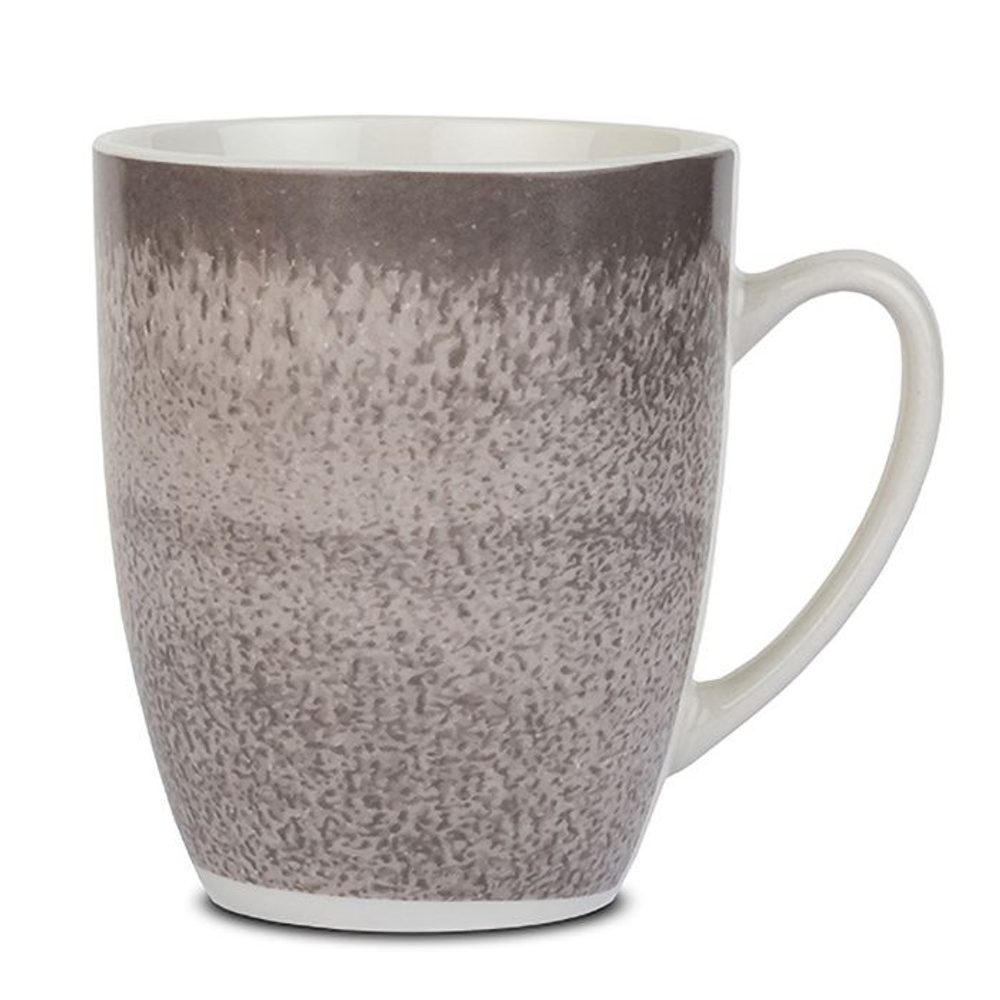 Levně hrnek 380ml šedý, ALEXANDRA, porcelán
