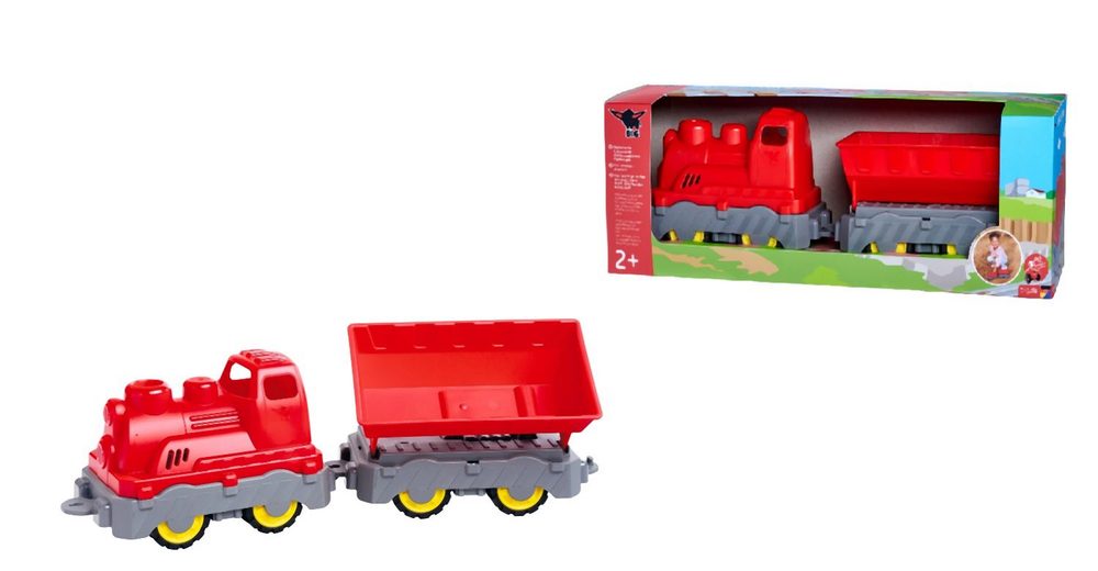 Levně BIG Power Worker Mini vláček s vagónem