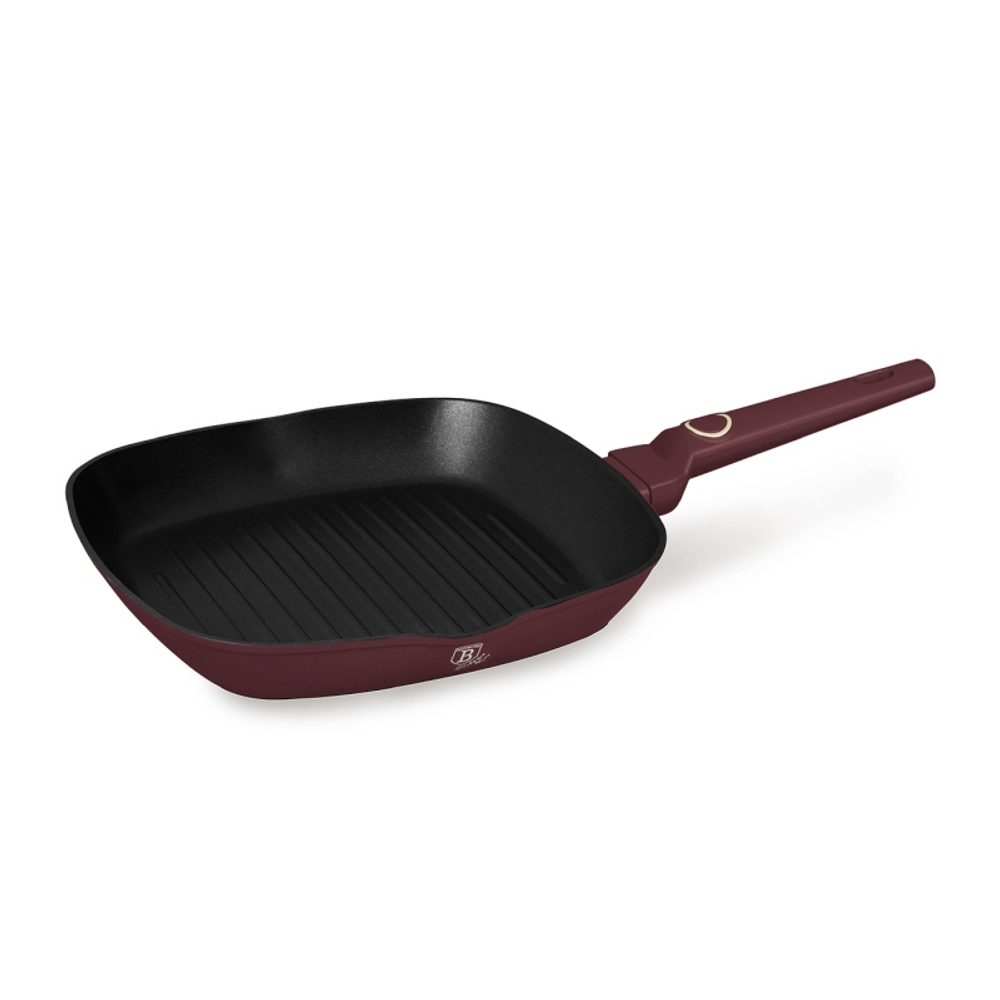Levně BERLINGERHAUS Pánev grilovací s titanovým povrchem 28 cm Leonardo Collection BH-8036