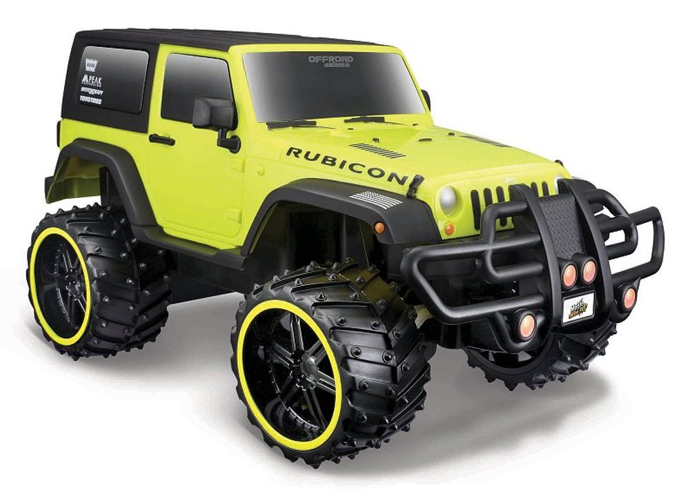 Maisto Maisto RC - 1:16 Jeep Wrangler Rubicon Off-Road RC, žlutá