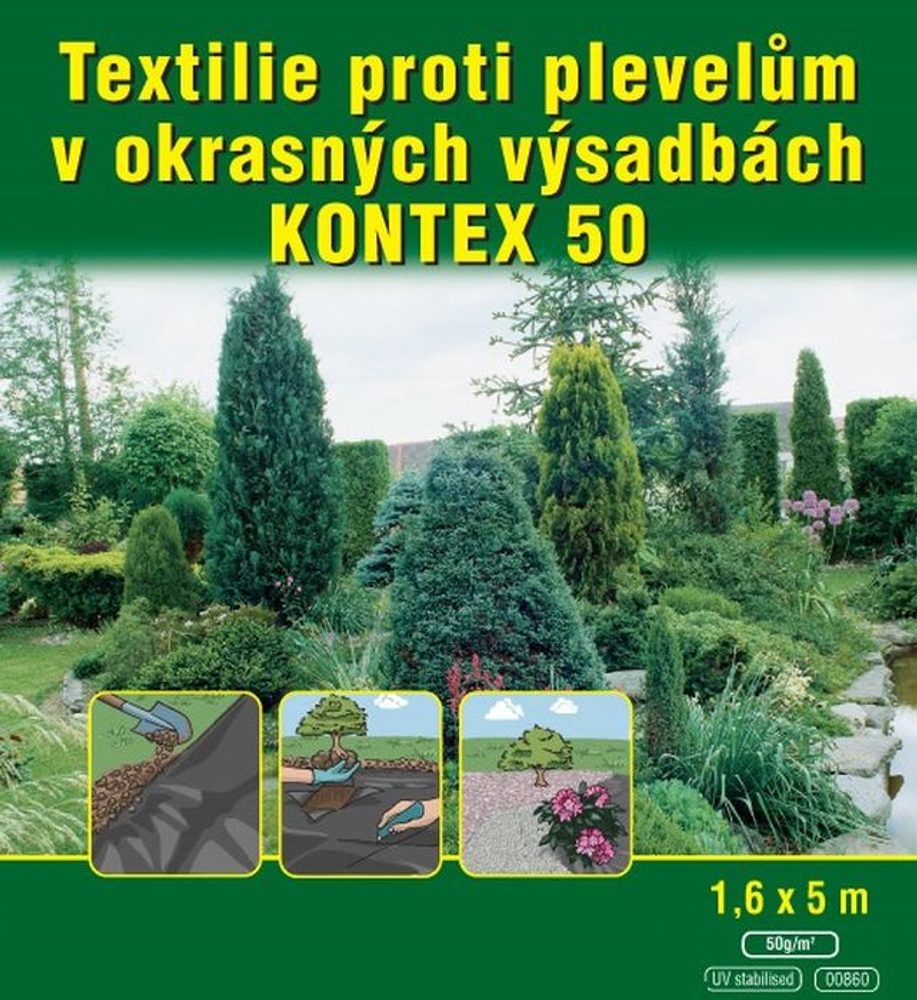 Levně text.netk.1,6x 5m ČERNÁ mulčovací