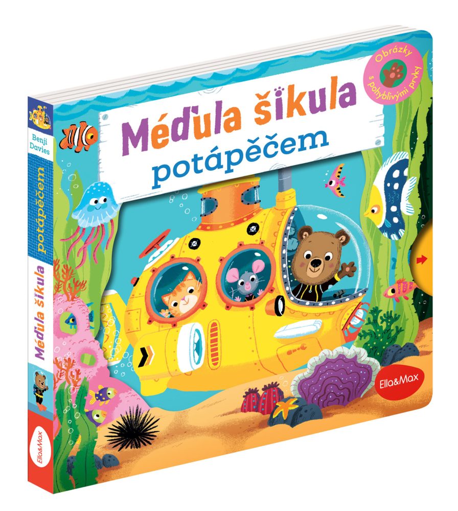 Levně MÉĎULA ŠIKULA POTÁPĚČEM – Obrázky s pohyblivými prvky