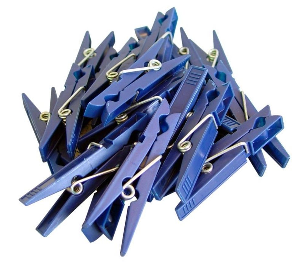 Levně kolíčky 20ks H92, 7,2x1,6x0,9cm, plast