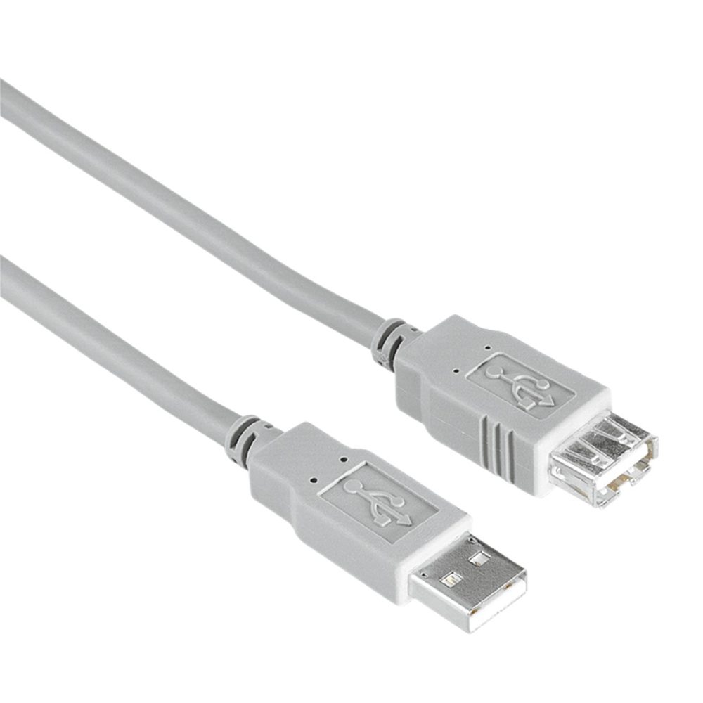 Levně Hama prodlužovací USB 2.0 kabel 3 m, nebalený