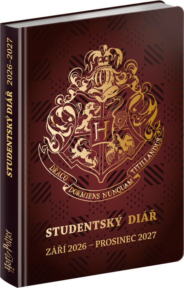 Levně NOTIQUE Studentský diář Harry Potter (září 2026 – prosinec 2027), 9,8 x 14,5 cm