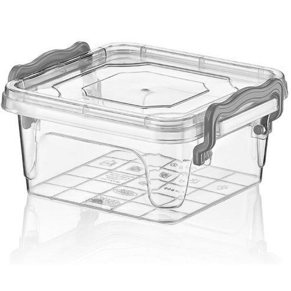 Levně box 0,35l MULTI, 11,5x10,5x5,5cm, čtver.níz., plast