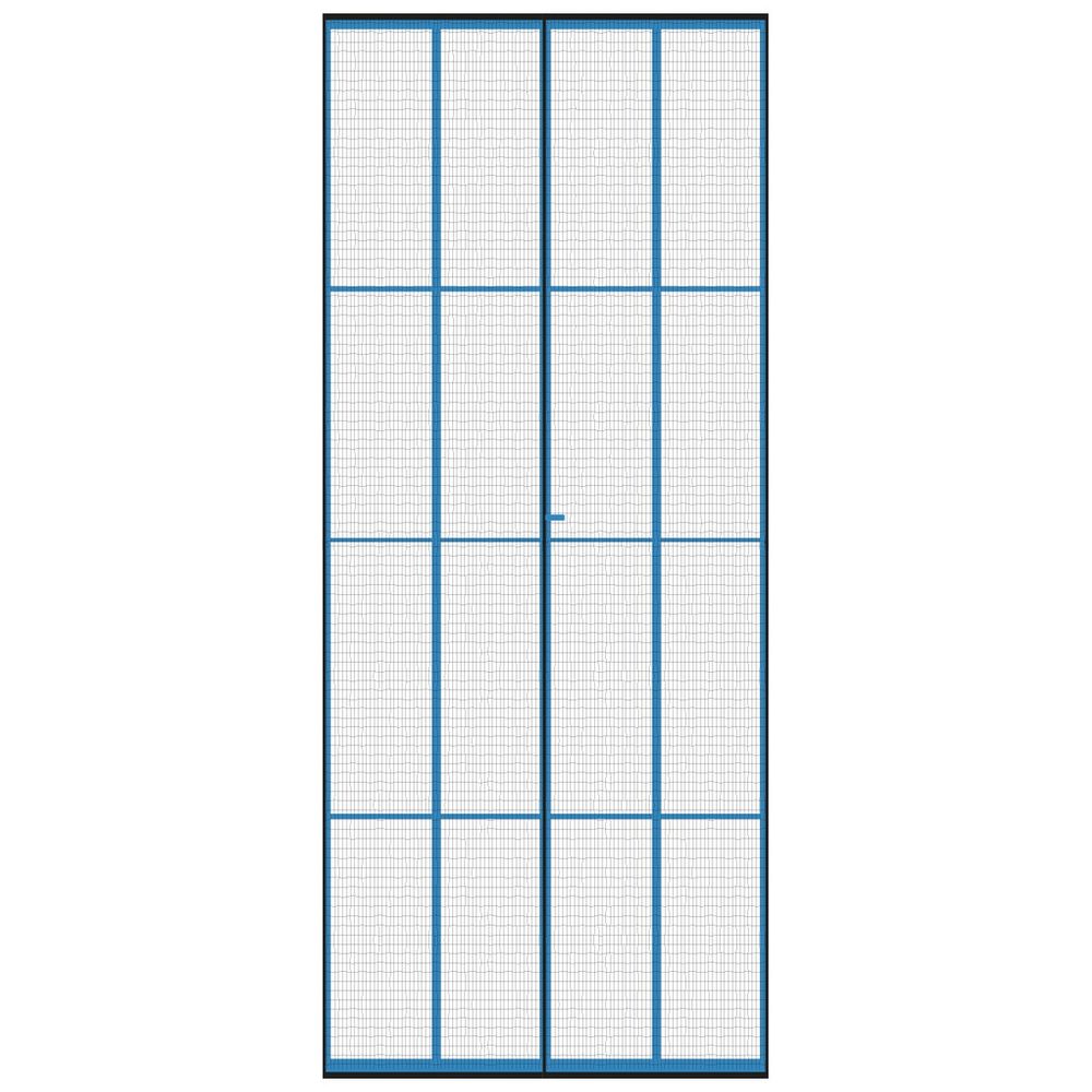Levně Síť proti hmyzu dveře 100x212 cm černá