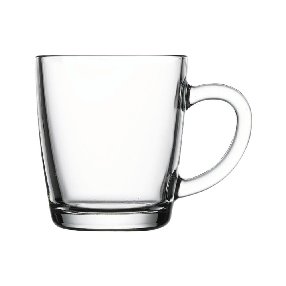 Levně hrnek 350ml BASIC, sklo na horké nápoje