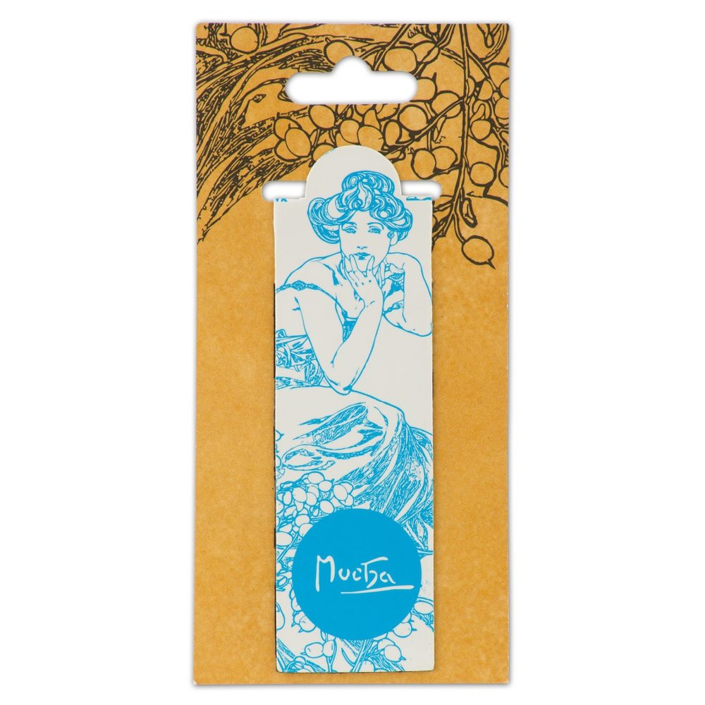 Levně Magnetická záložka Alfons Mucha – Topaz, Fresh Collection Baagl