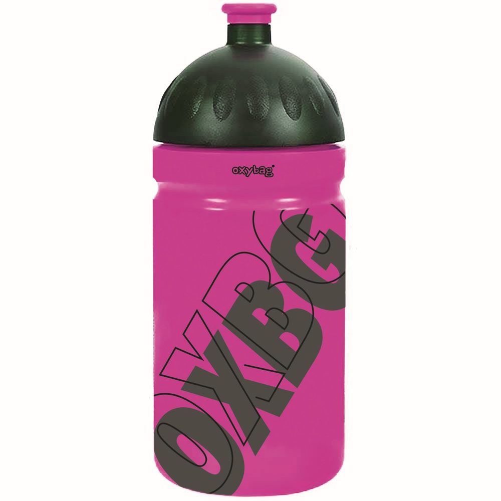 Levně Karton P+P Láhev na pití 500 ml BLACK LINE pink