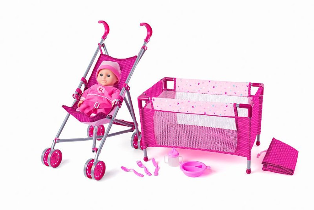 Levně WOODY Baby sada s golfkami