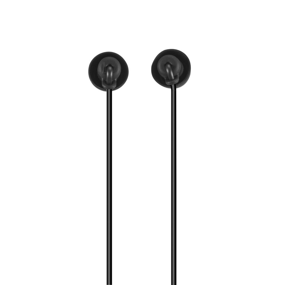 Levně Hama USB-C sluchátka s mikrofonem Calm, mini špunty, černá