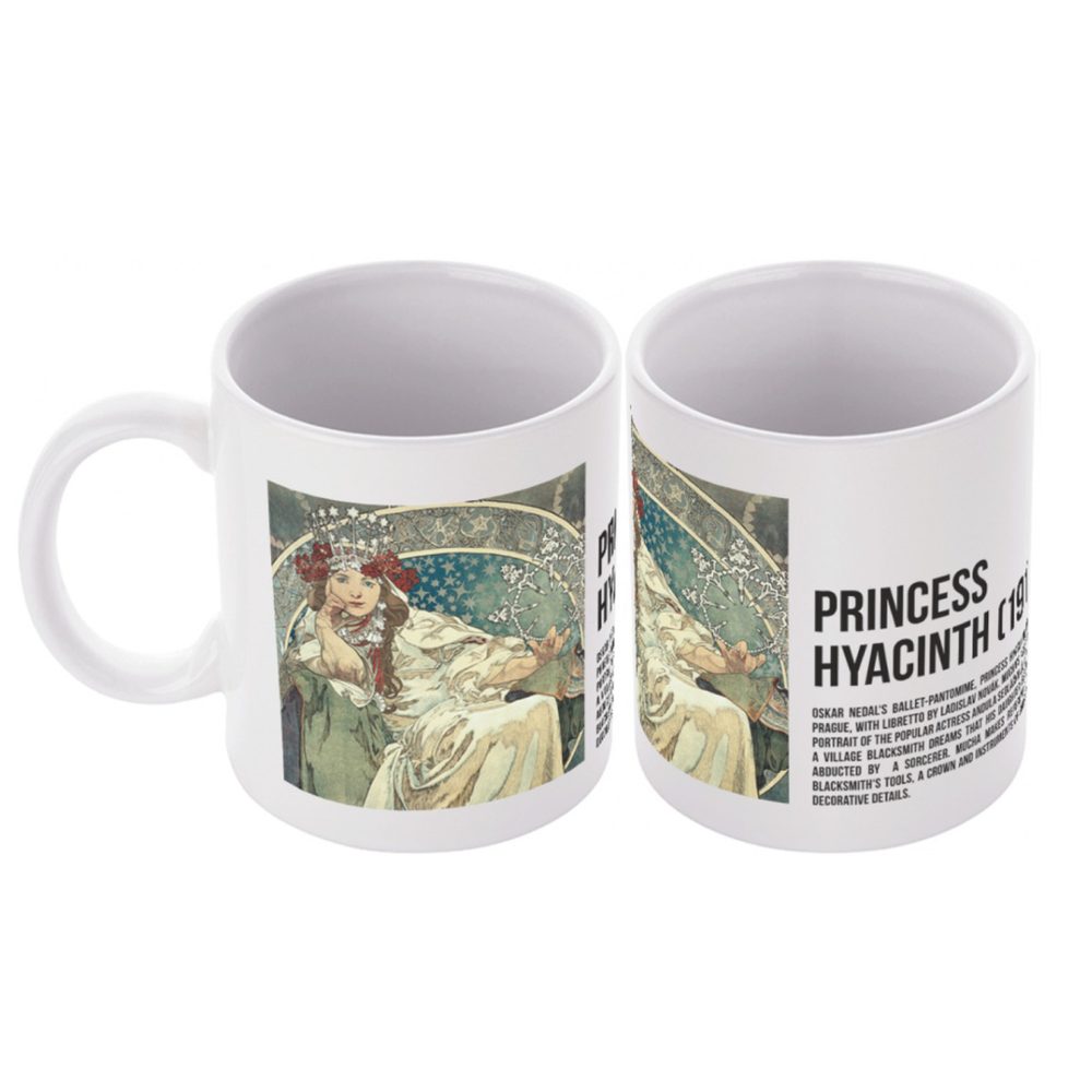 Levně Presco Group Hrnek Alfons Mucha válcový