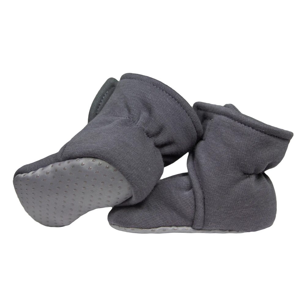 Levně ESITO Capáčky barefoot Warmkeeper Grey - šedá - 1 - délka stélky: 11 cm šedá