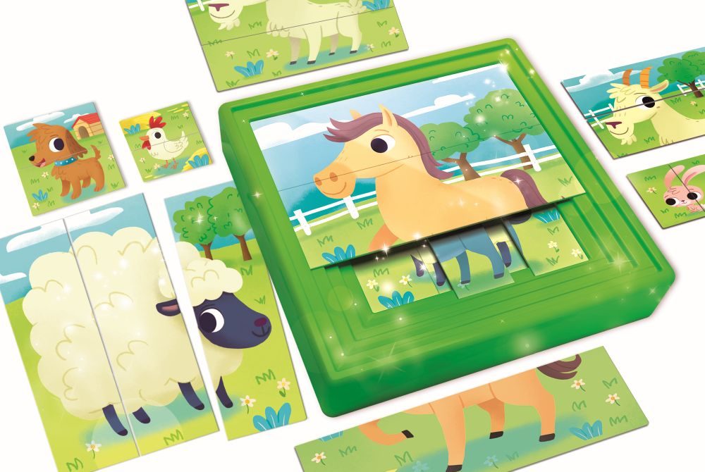 Levně CAROTINA BABY 9 PUZZLE - Farma
