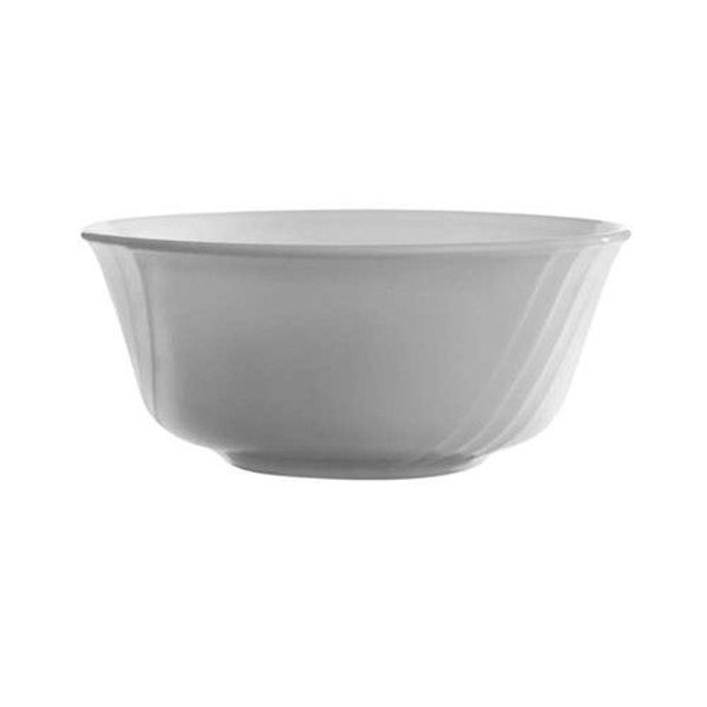 Levně miska d12,5cm EBRO komp.bílá, opál.sklo
