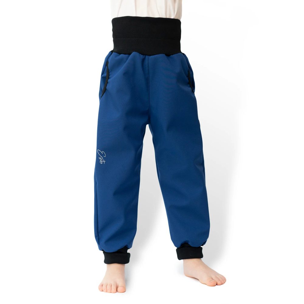 Levně ESITO Rostoucí softshellové kalhoty Sport Sapphire blue - modrá - 128 modrá