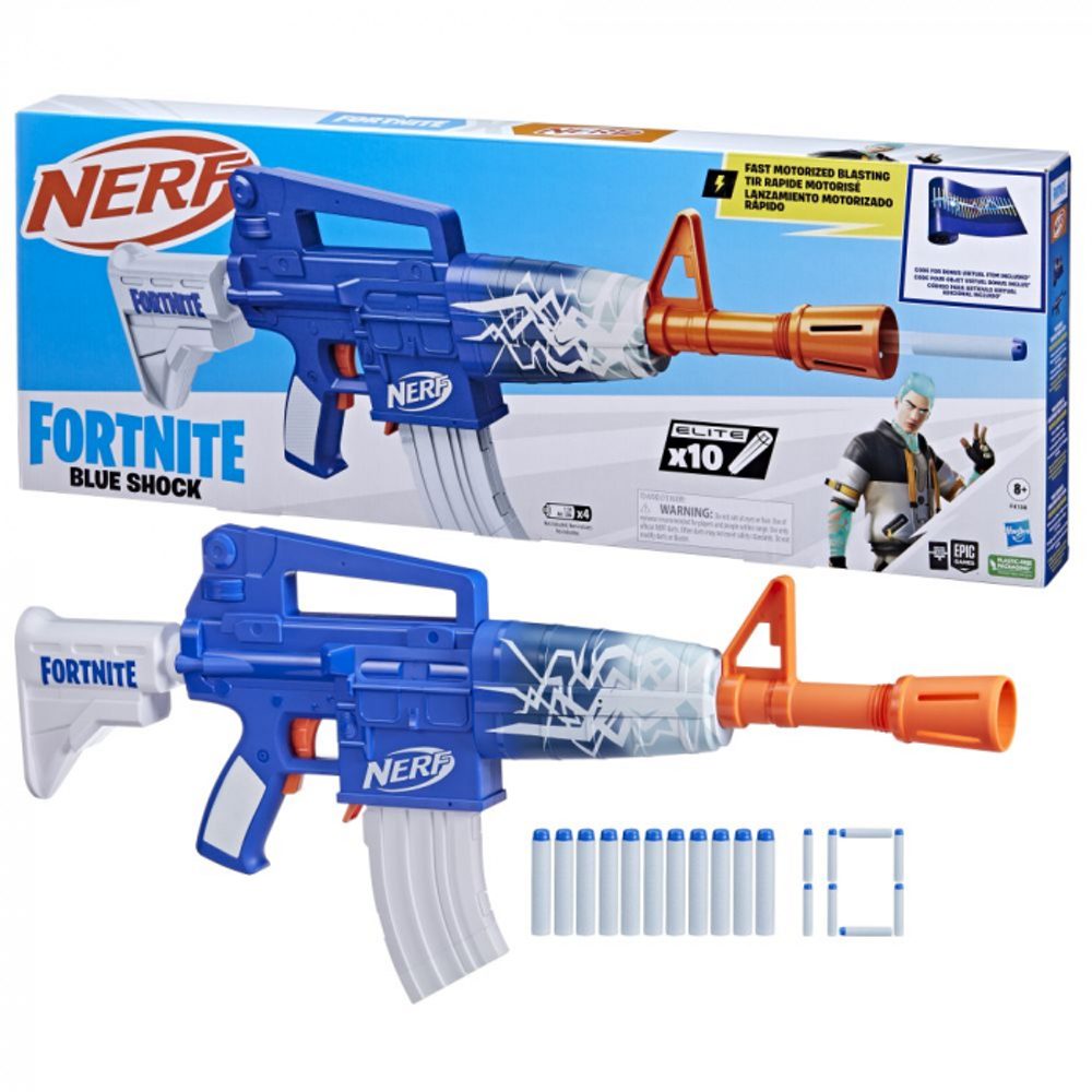 Nerf Fornite Blue shock