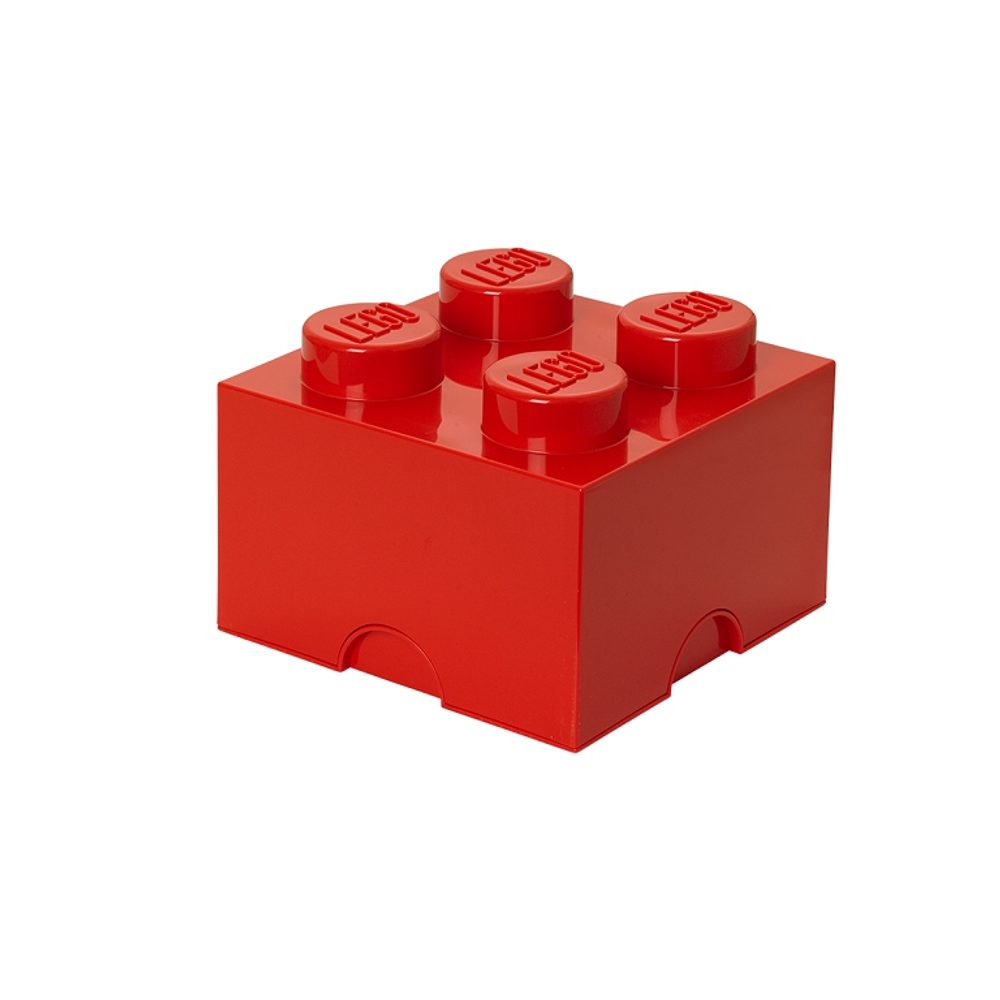 Levně LEGO úložný box 4 - červená