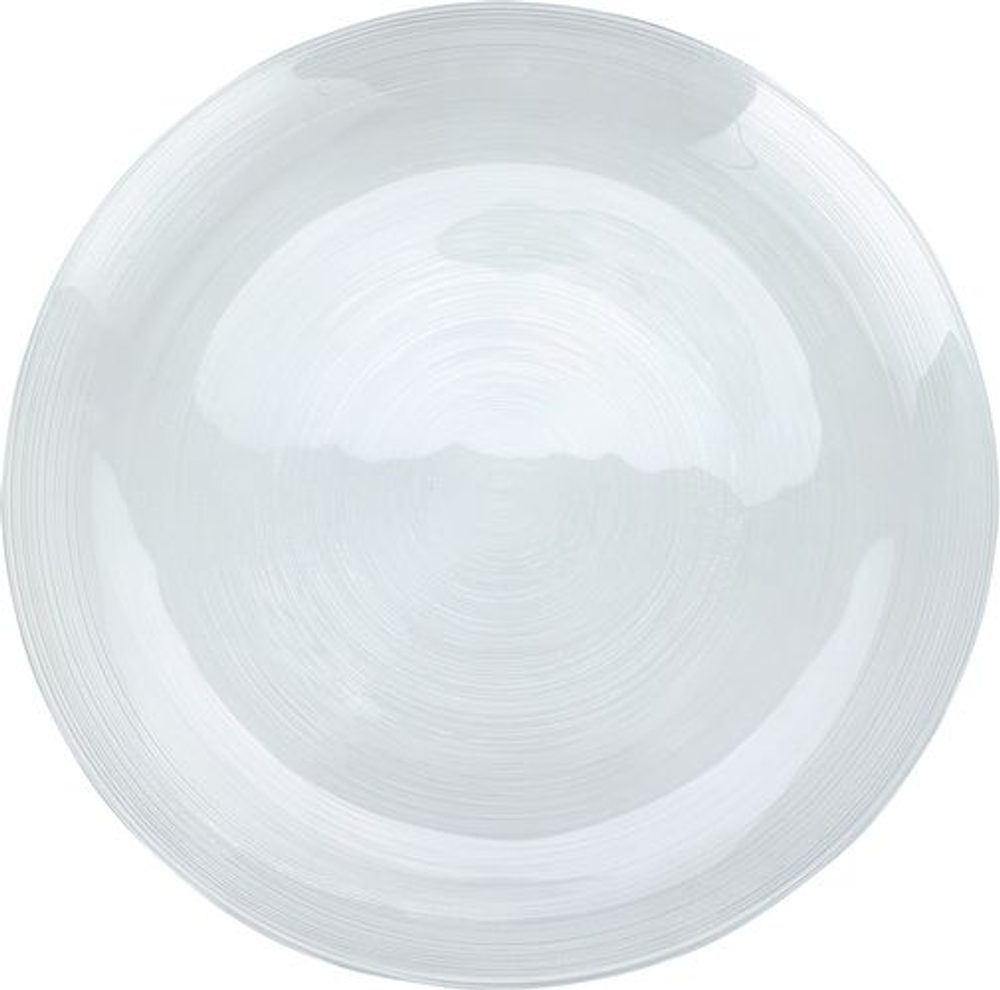 Levně talíř d28cm, matné sklo
