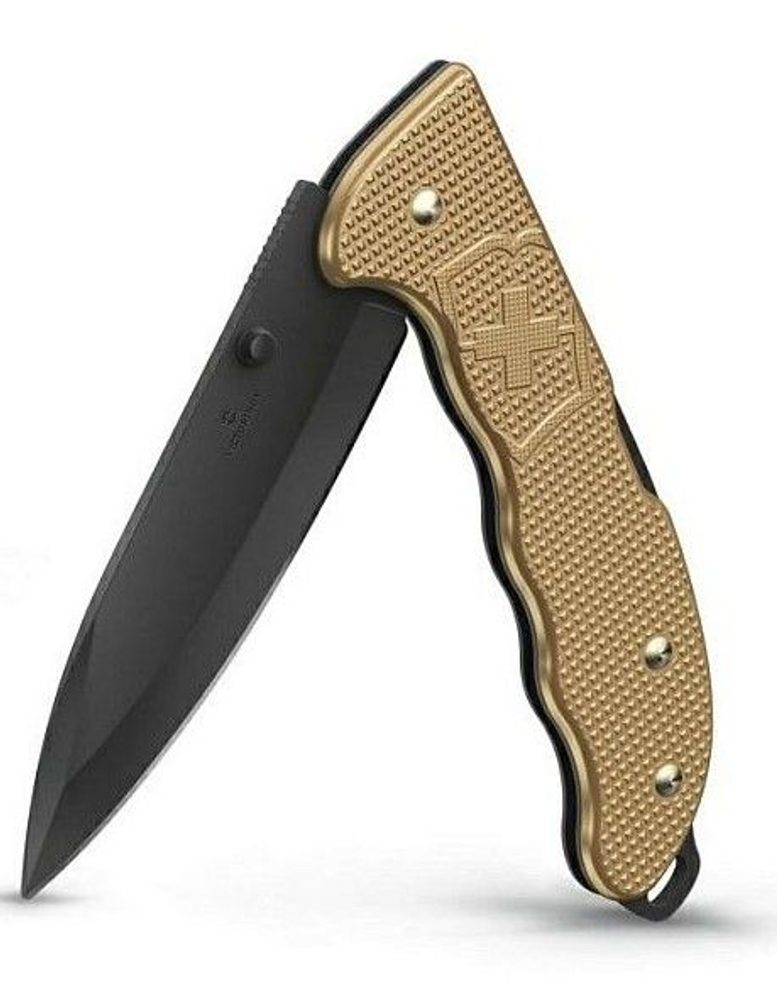 Levně nůž 1-funkce Evoke BS Alox, beige, kapesní Victorinox