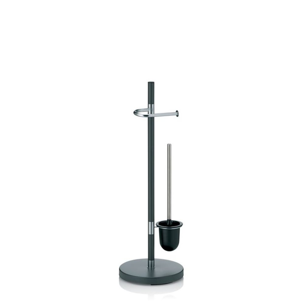 Levně KELA WC set SINERIO kov antracit pr. 25cm x v. 76,5cm KL-22231
