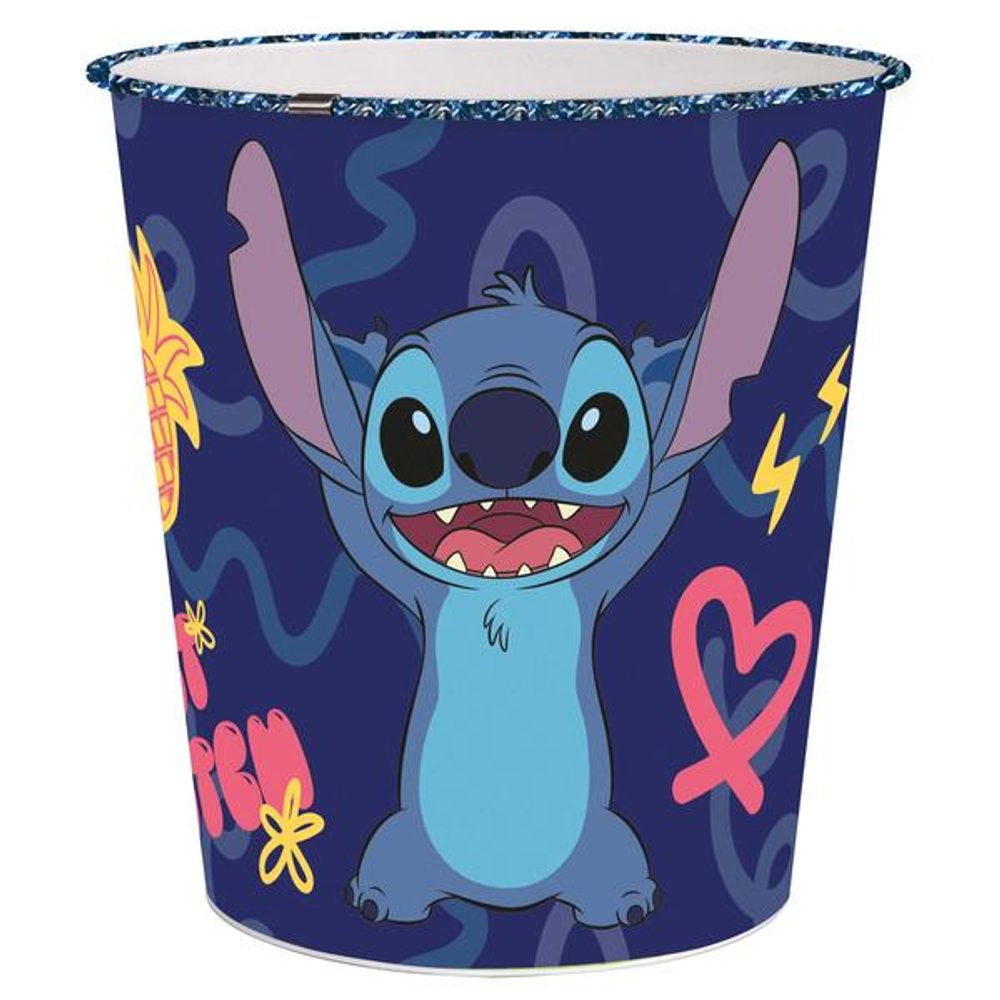 Levně STOR KOŠ NA ODPADKY STITCH 5L, 21CM, PLAST