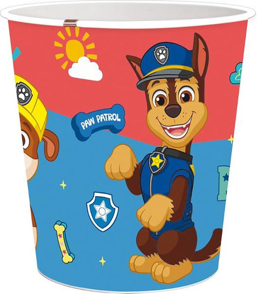 Levně STOR KOŠ NA ODPADKY PAW PATROL 5L,PRŮM.21CM,PLAST,MODRÁ