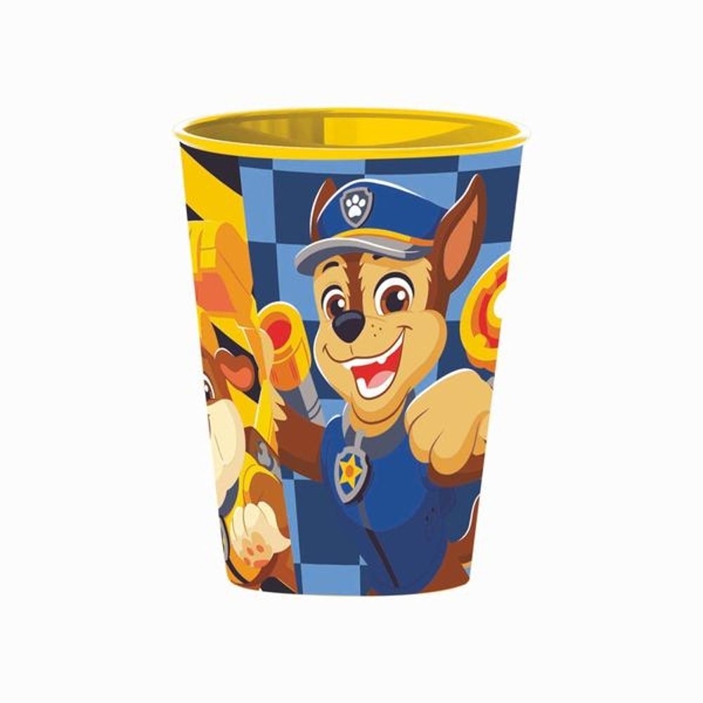 Levně kelímek 0,43l, TLAP.PATROLA, žlutý plast