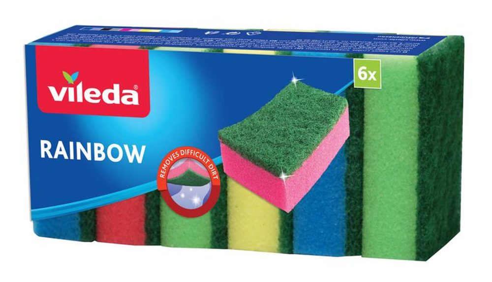 Levně vileda HOUBIČKA VILEDA RAINBOW 6KS