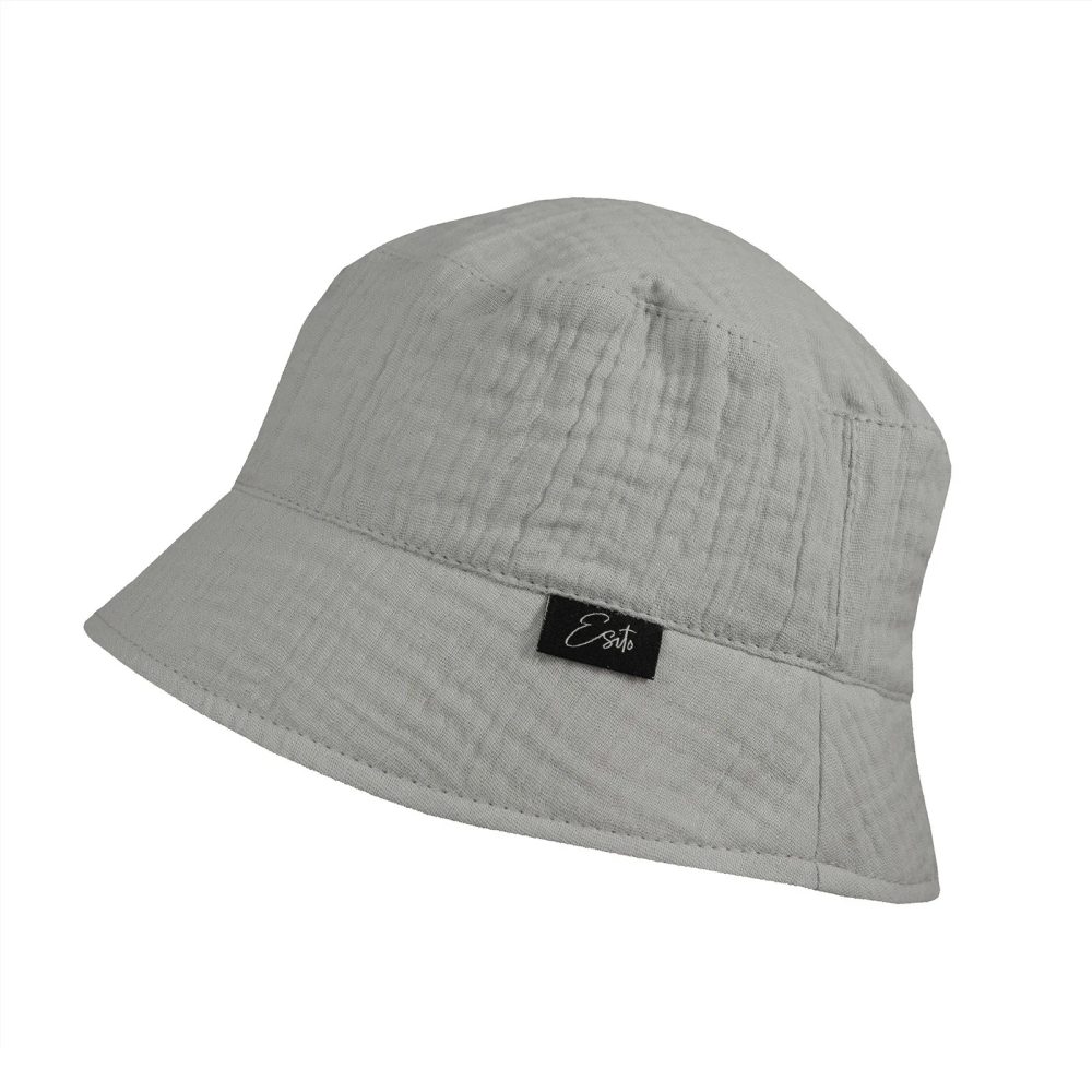 ESITO Dětský klobouk mušelín Dove grey - šedá / XXS - XS šedá