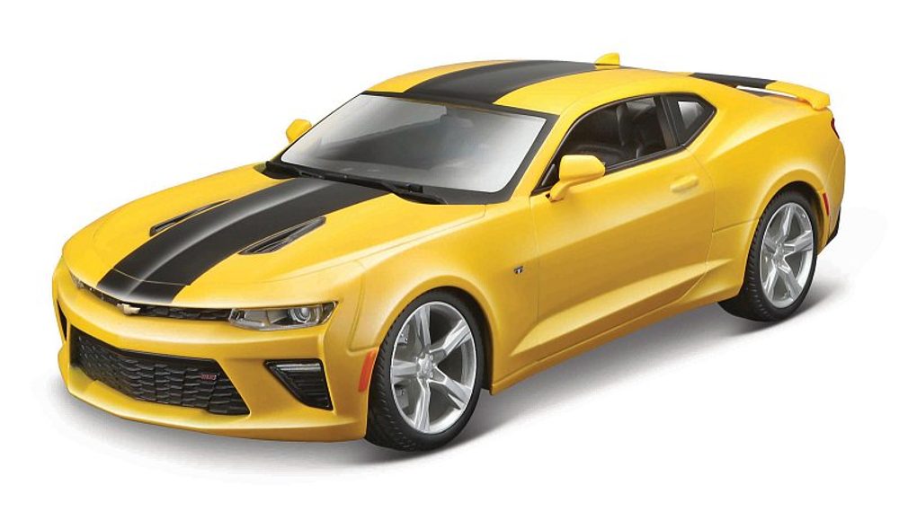 Levně Maisto - Chevrolet Camaro SS, metal žlutá, 1:18