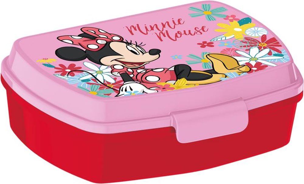 Levně STOR SVAČINOVÝ BOX MINNIE 17,1X13,7X5,5 CM, PLAST