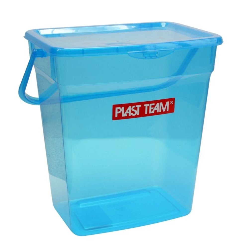 Levně koš odp. 6l kbelík univ.22x17x25, MIX, s víkem